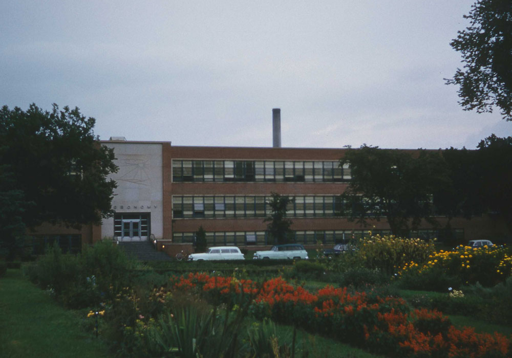 Ames - Agronomy Department at Iowa State College (photo by Henry Tribe). Ames - Agronomy Department at Iowa State College (photo by Henry Tribe).
