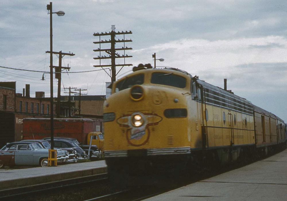 "The Omahan" arriving at Ames (photo by Henry Tribe). "The Omahan" arriving at Ames (photo by Henry Tribe).