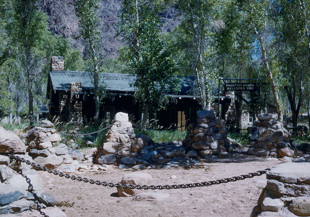 Phantom Ranch, Grand Canyon (photo by Henry Tribe 1958). Phantom Ranch, Grand Canyon (photo by Henry Tribe 1958).