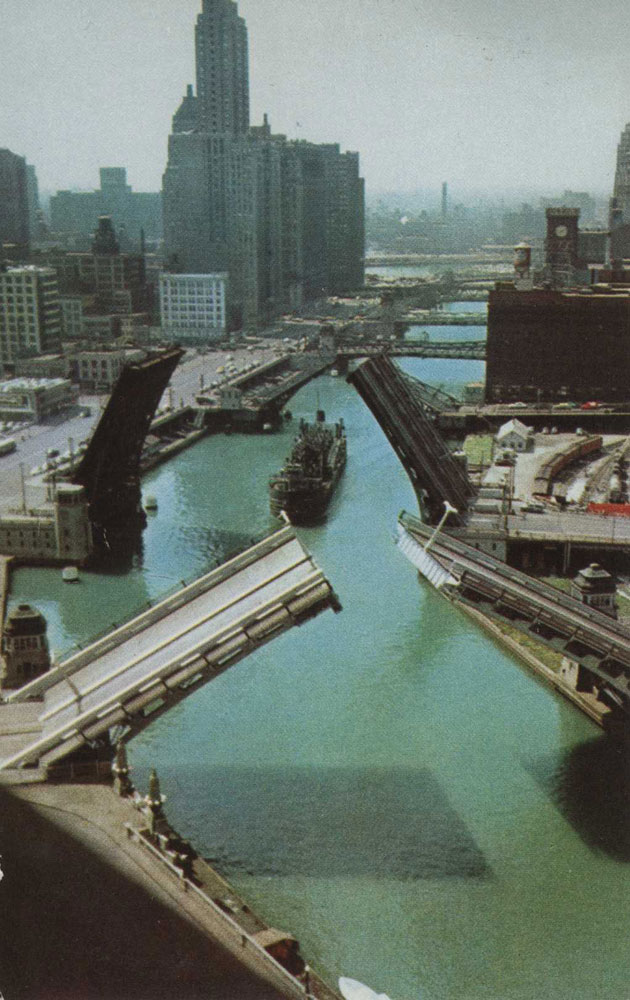 Postcard of Chicago (Aero Distributing Co., Inc., Chicago, Illinois CK-132). Postcard of Chicago (Aero Distributing Co., Inc., Chicago, Illinois CK-132).