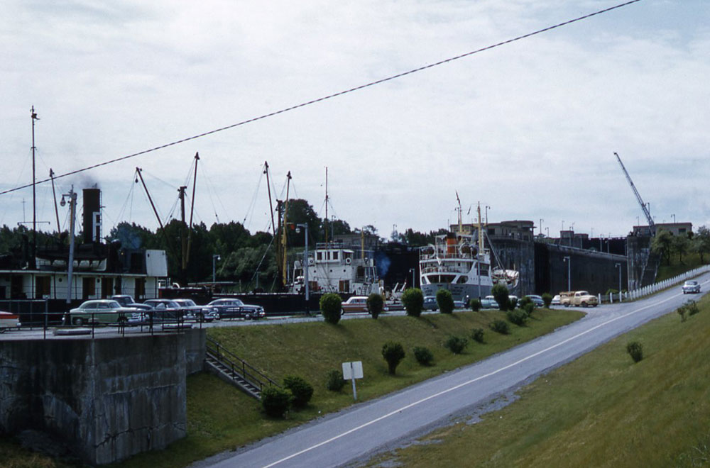 Welland Canal (photo by Henry Tribe 1958)